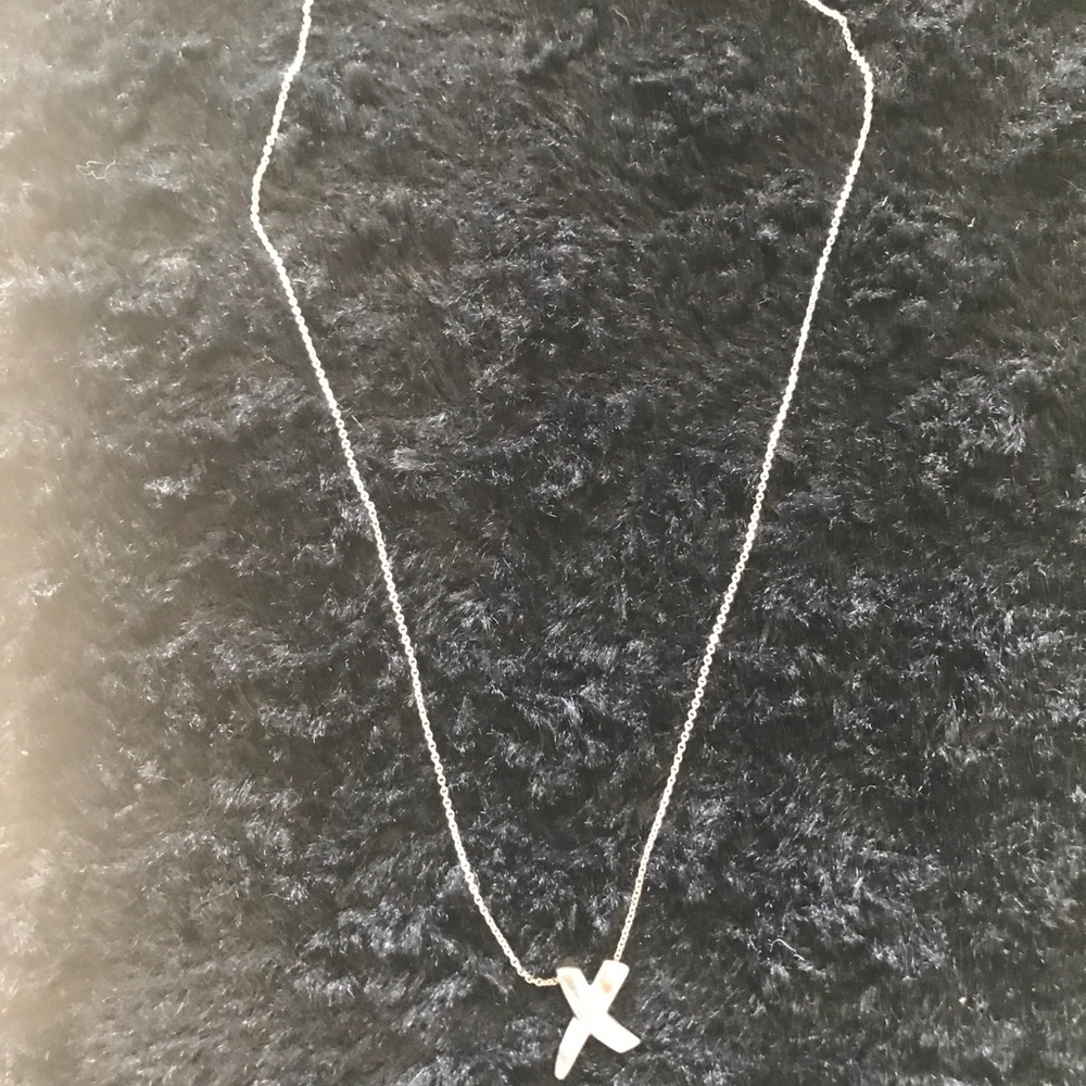 Authentic Tiffany SS Graffiti X pendant necklace - Picture 7 of 8